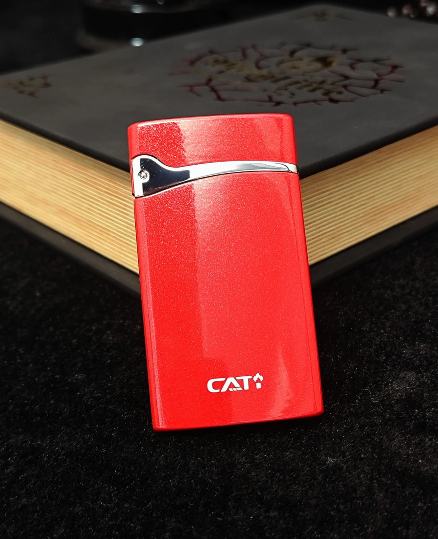 【火火专属】香港CATI卡缇充气机高档超薄防风火机男生日礼物