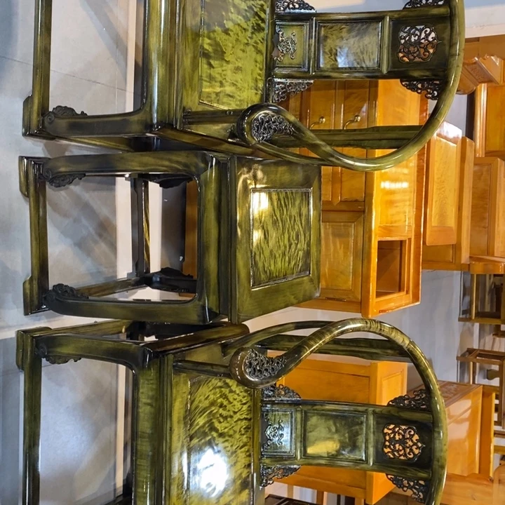 楠木皇宫椅三件套