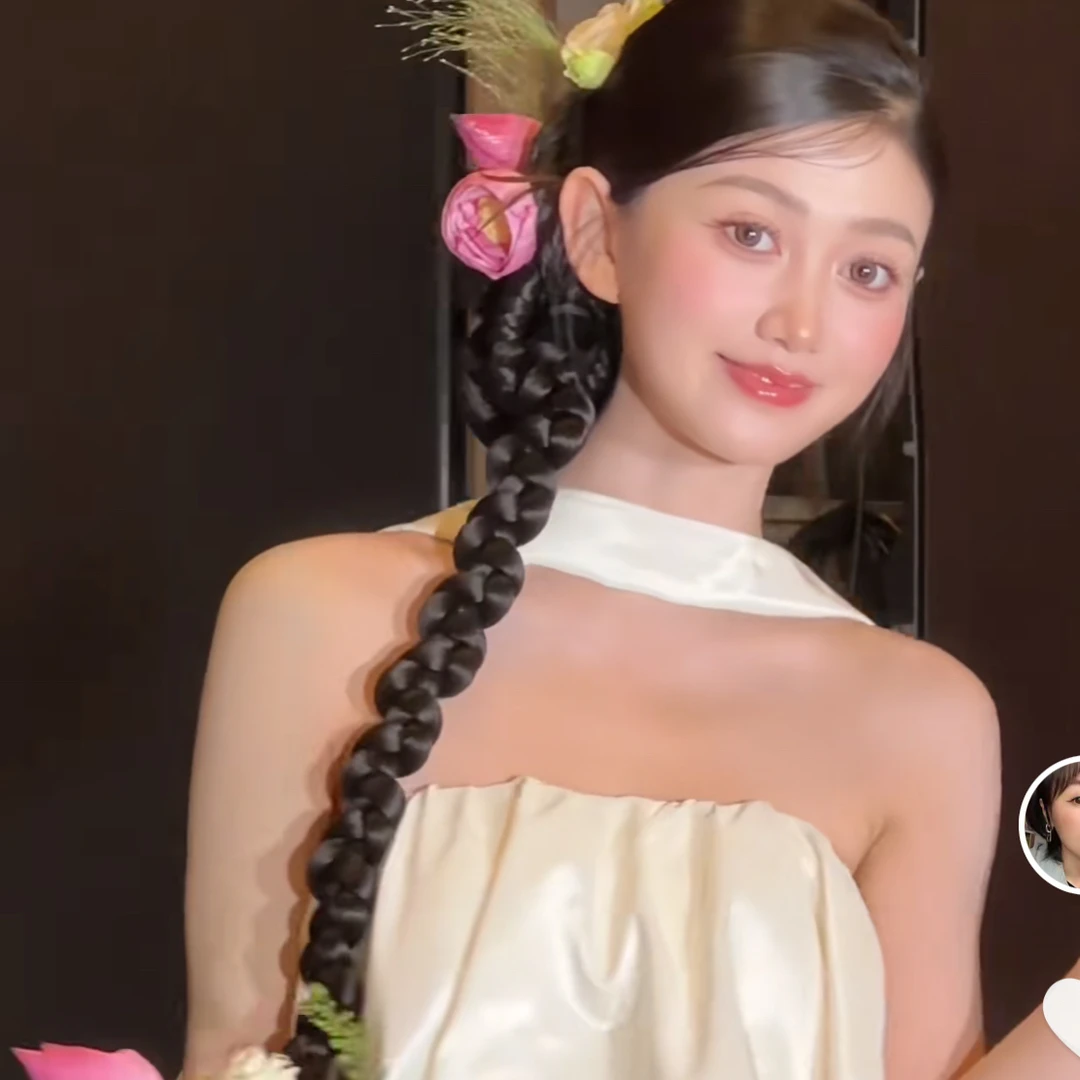 新中式假发辫子女拳击辫仿真发甜酷辣妹双马尾麻花辫