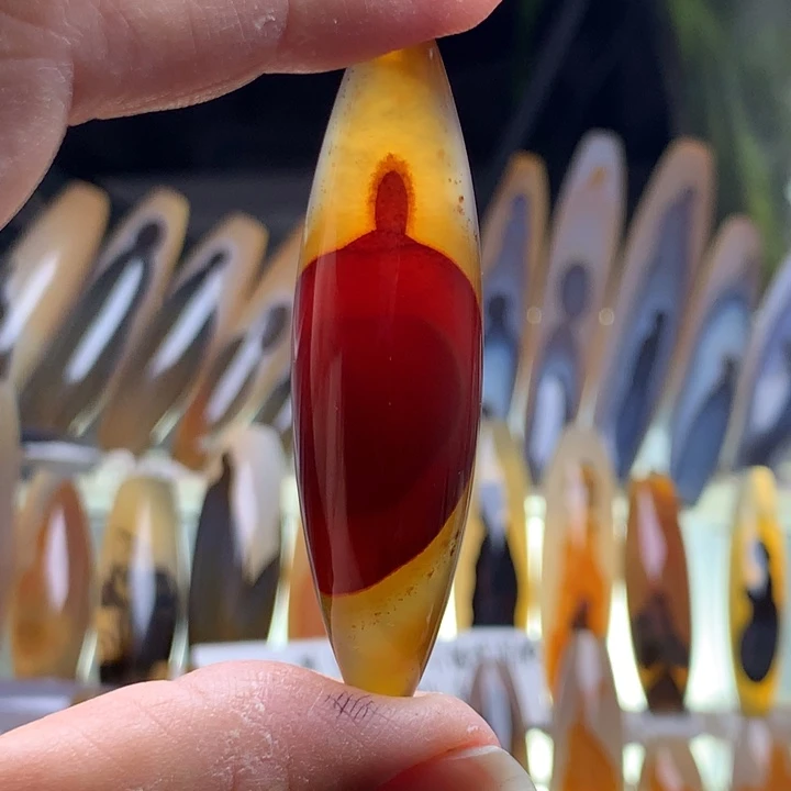 玛瑙/玉髓颈饰未镶嵌4