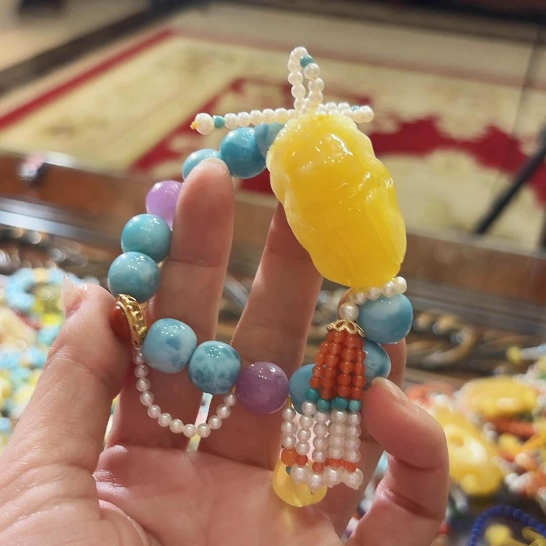 琥珀戒指未镶嵌琥珀