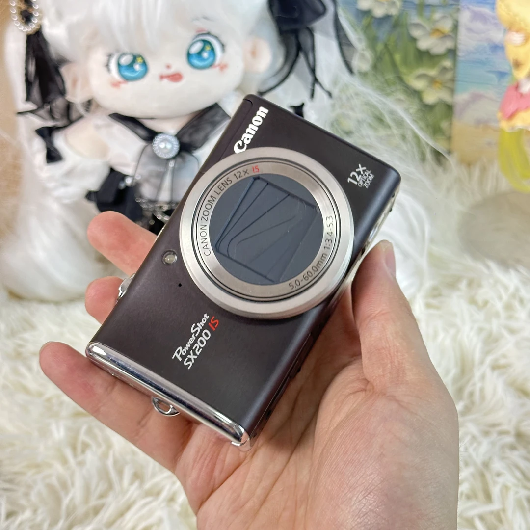 9新 Canon/佳能 佳能sx200色彩感好小长焦人像神器带配件