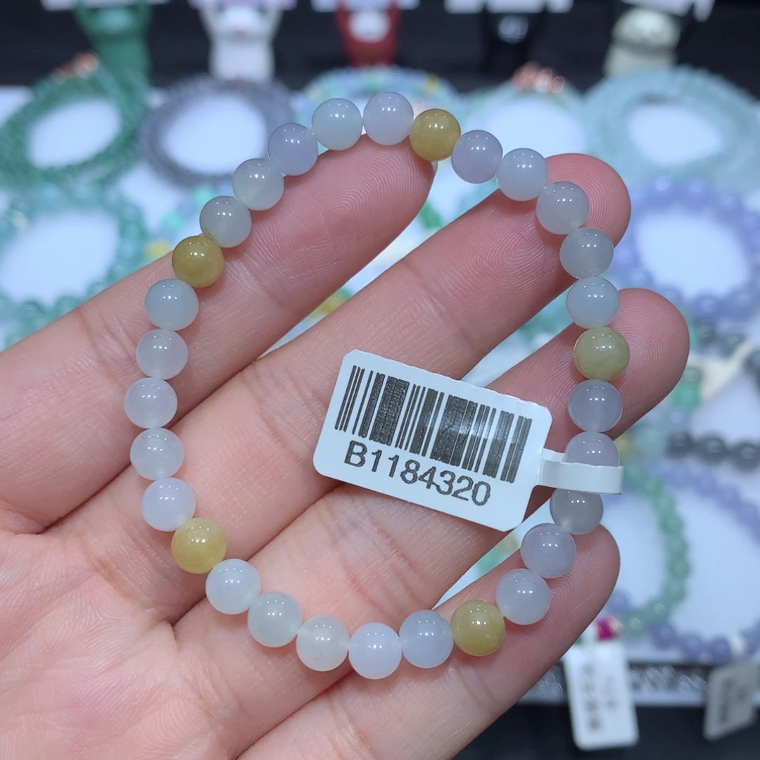 翡翠未镶嵌手串天然