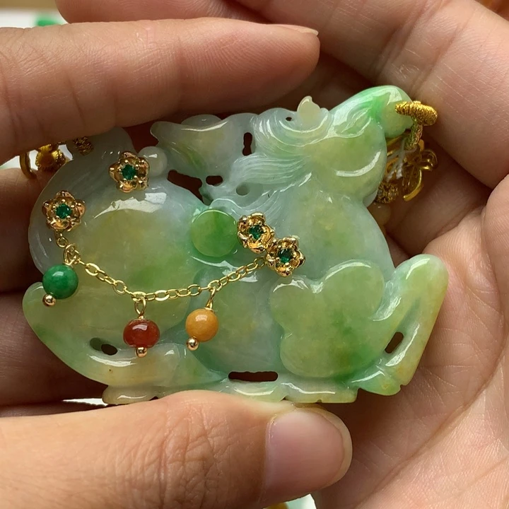 颈饰未镶嵌翡翠翡翠