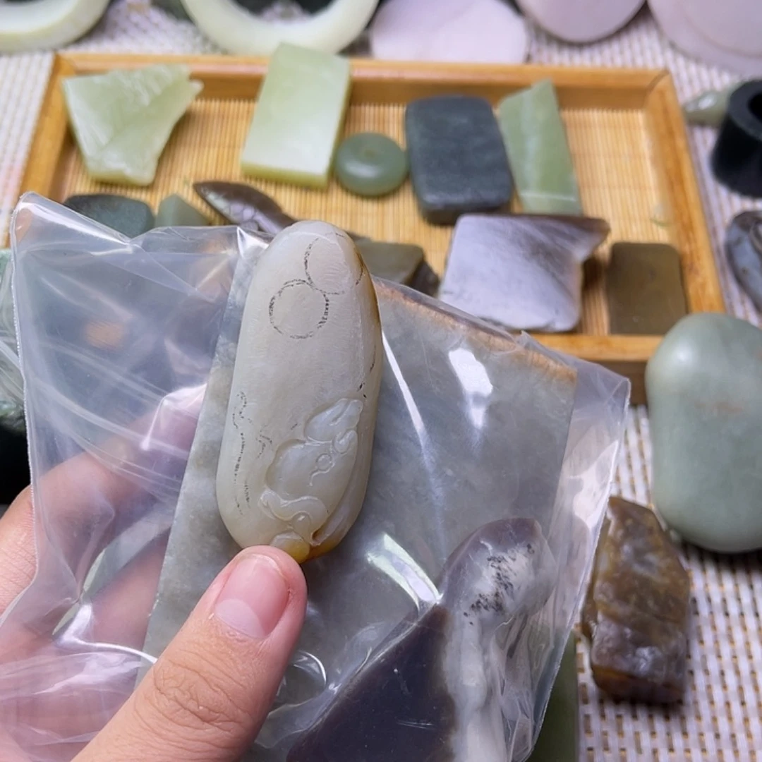 未镶嵌和田玉珠宝半成品新****仙