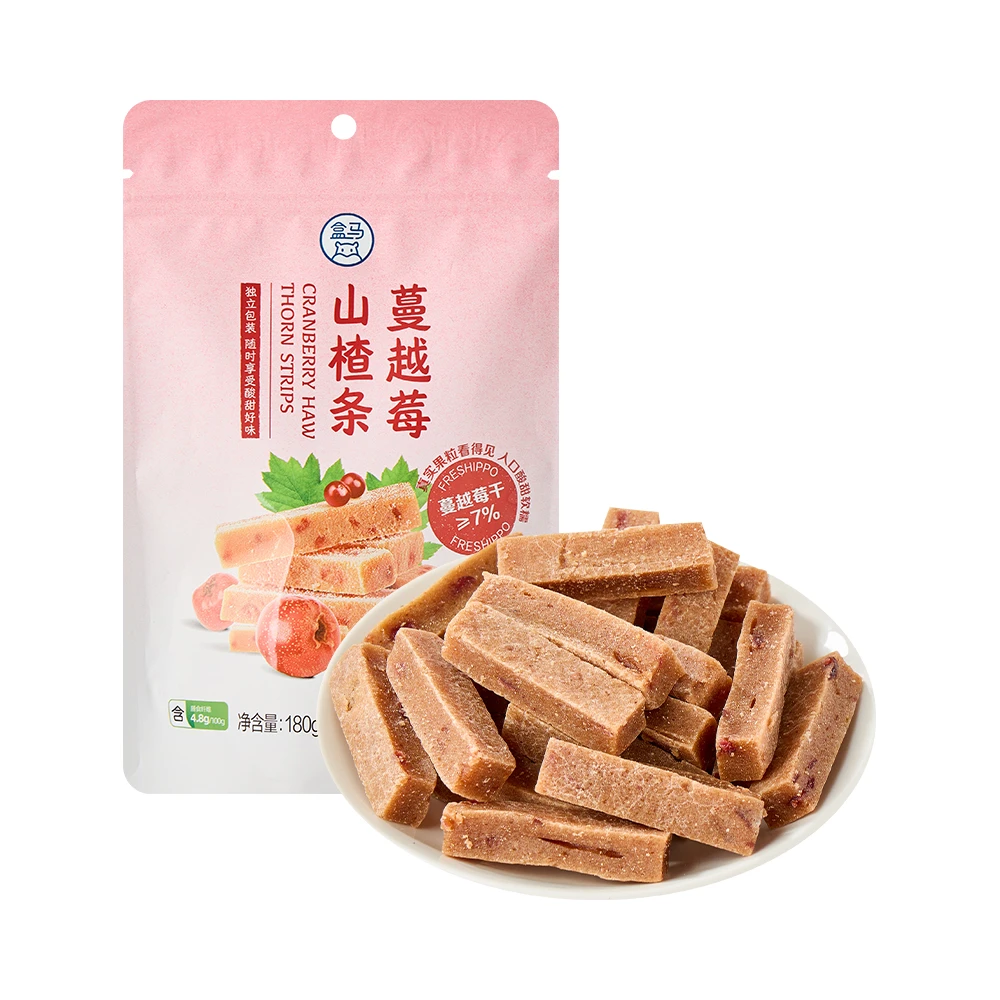 盒马 蔓越莓山楂条 180g