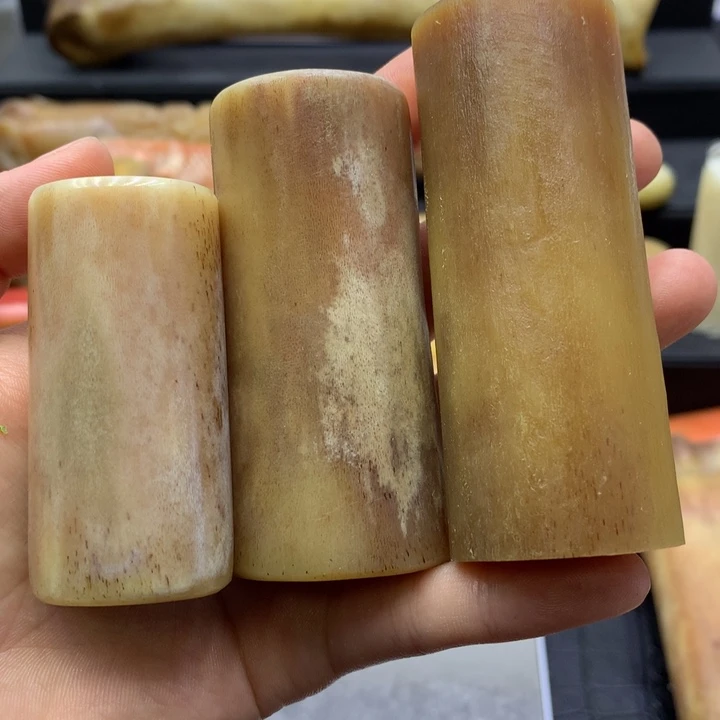 银S925驼骨 手把件