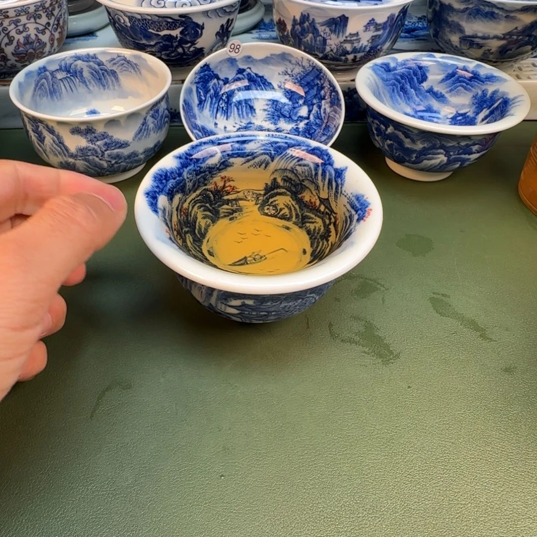 纯手工纯手绘茶具石头22