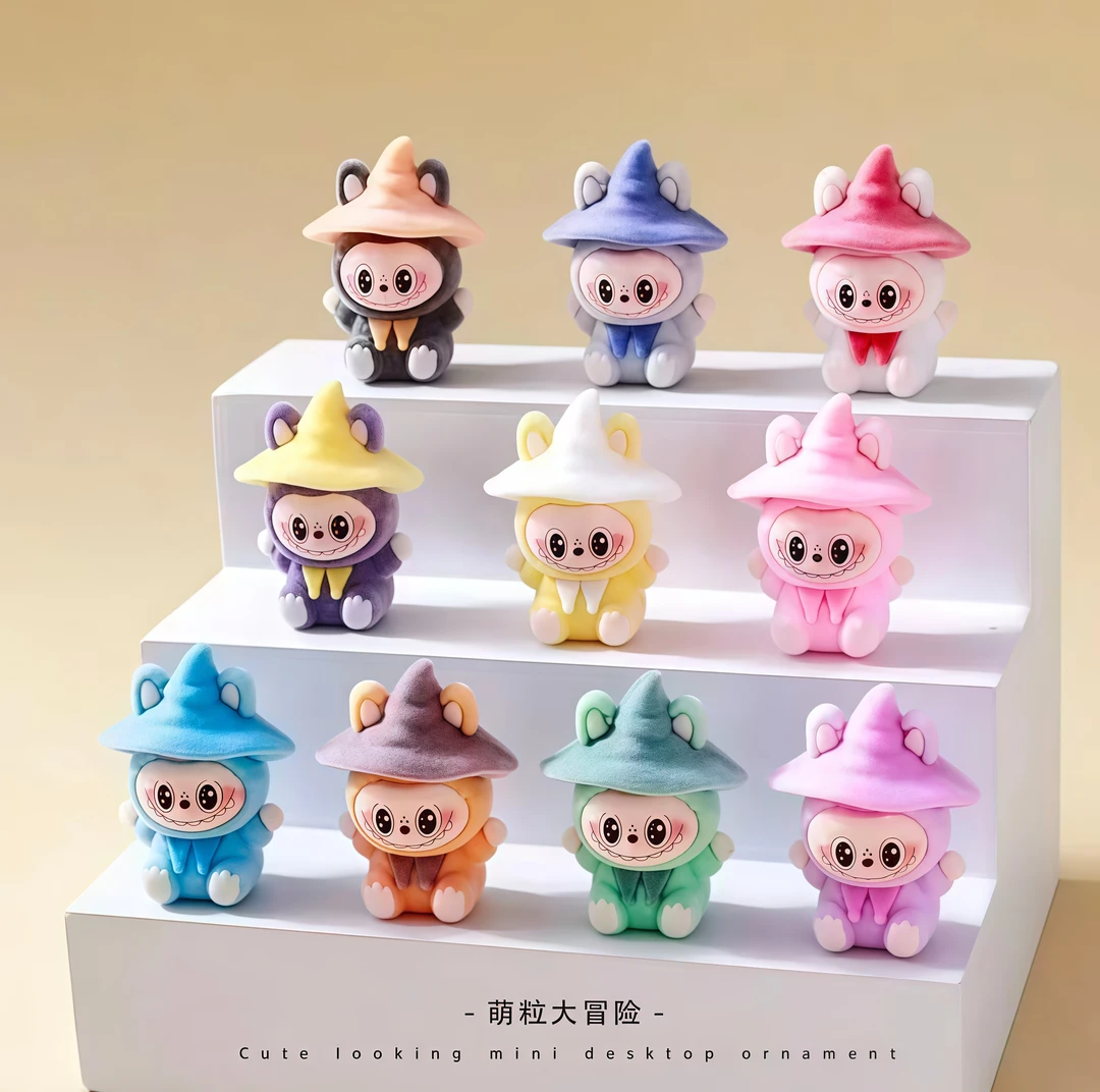 可爱植绒小布可爱萌粒diy饰品车载桌面摆件