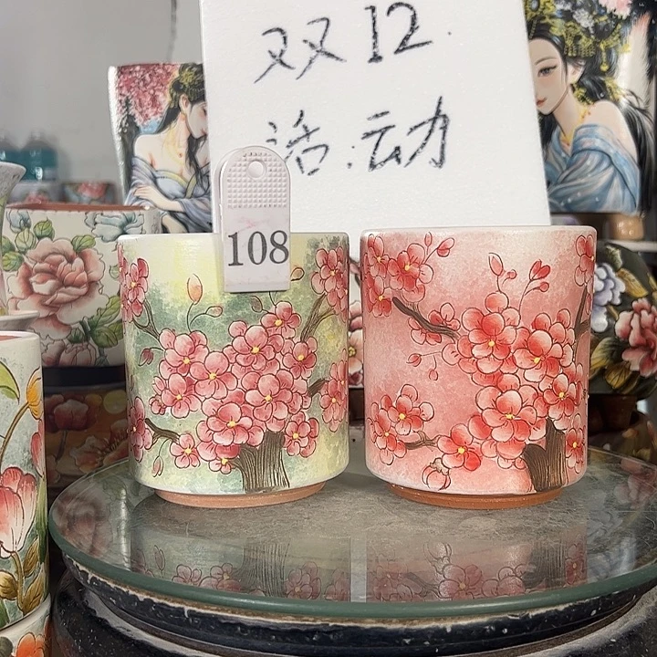 景德镇手绘花盆性价比超高