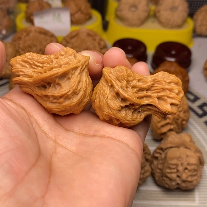 吊坠文玩核桃异型鸟