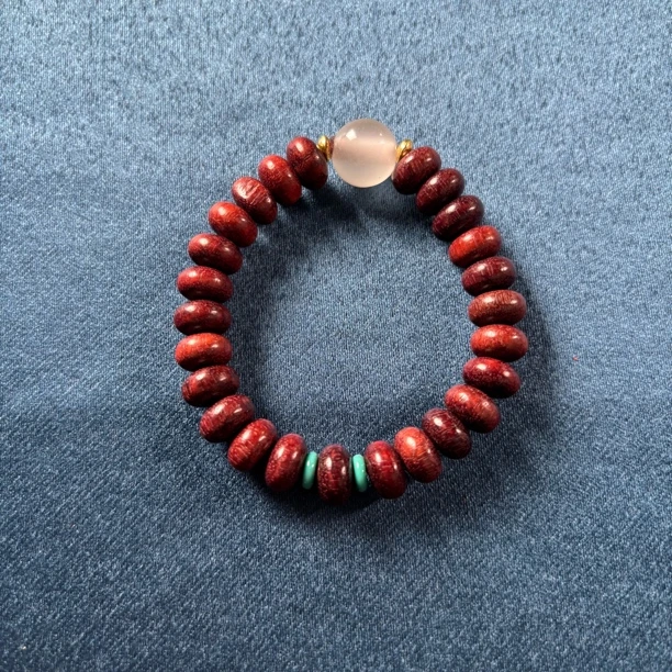 缘启甄选ZXZ-02-006紫檀手串 多样性发货