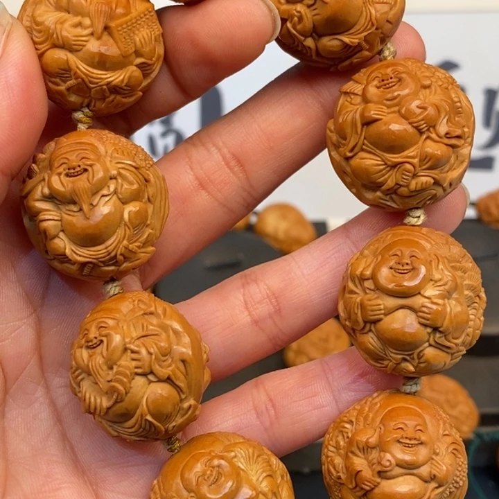 橄榄核手串/手链橄榄核雕财弥