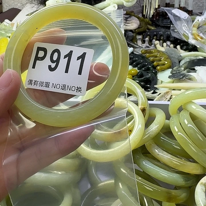 y***a蛇纹石玉合金发饰