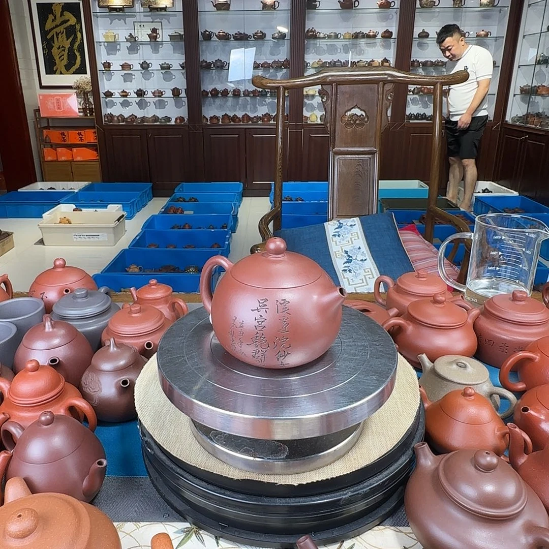 茶壶紫砂西施紫泥