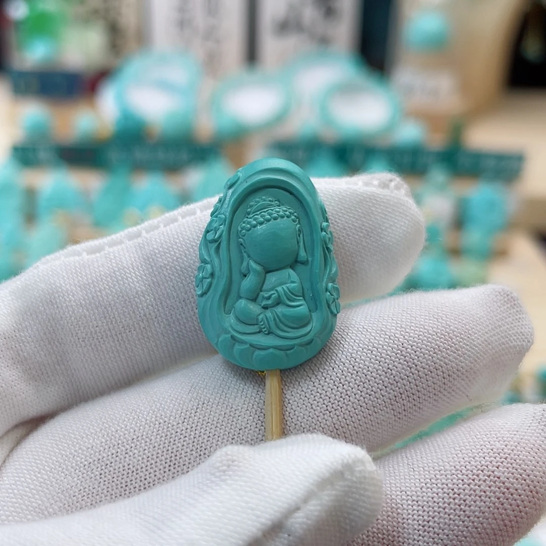 绿松石珠宝奇石未镶嵌