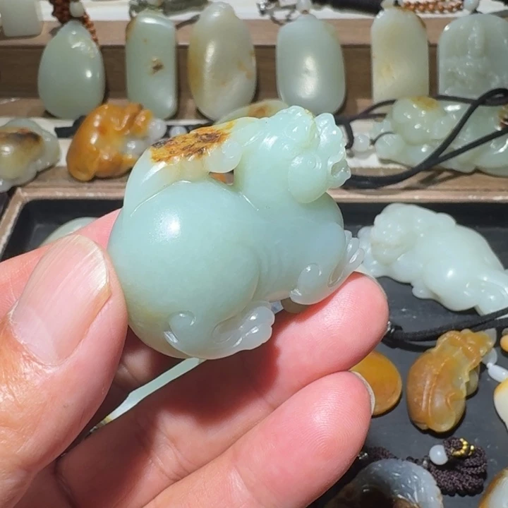 吊坠(不含链)未镶嵌和田玉