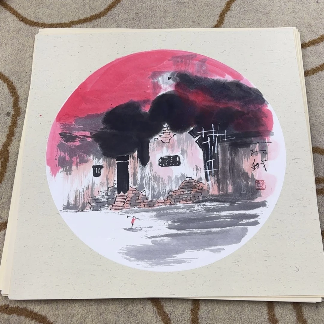 国画国画赵铁老师作品刘