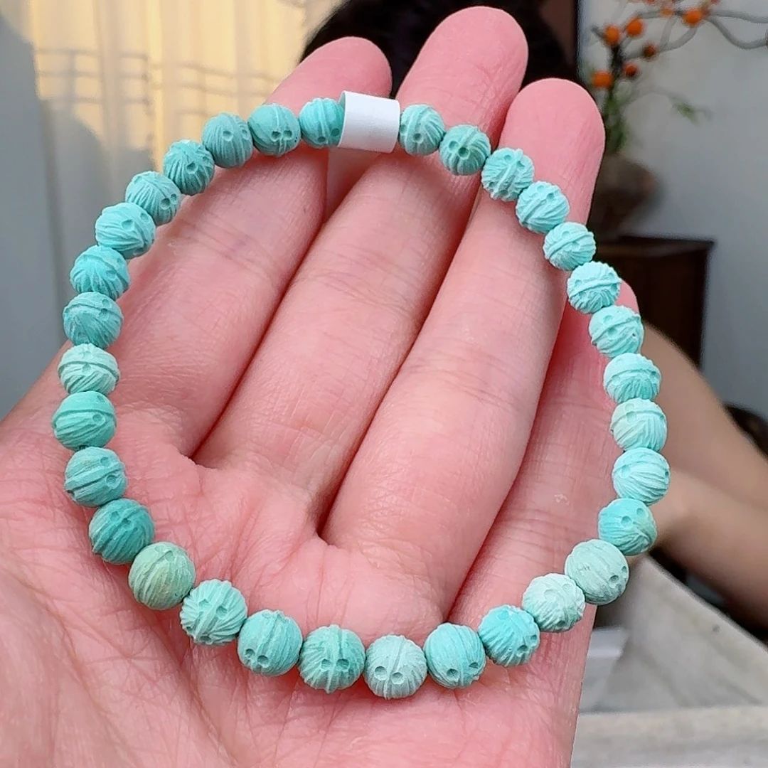 未镶嵌绿松石珠宝奇石