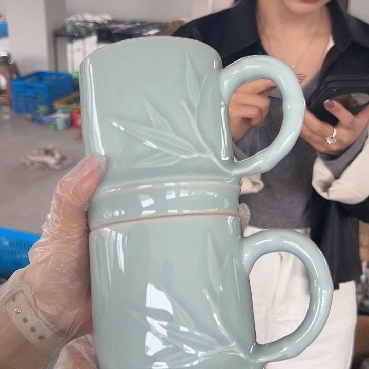 小米茶器龙泉青瓷
