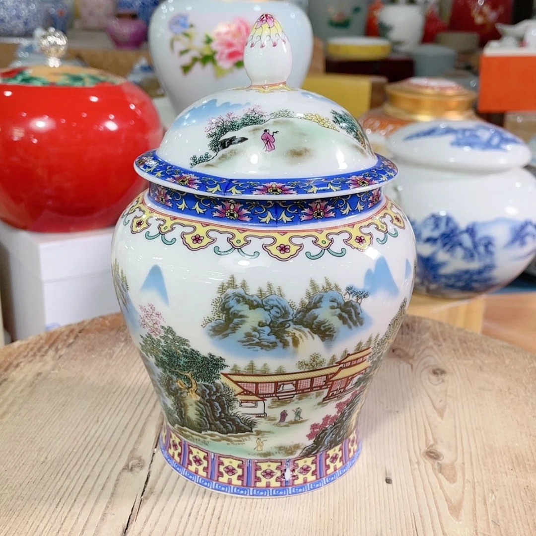 【闪购商品】罐陶瓷茶叶罐密封罐