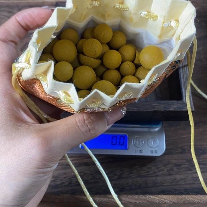 泥塑木樨（桂花）香碎料香包约50克