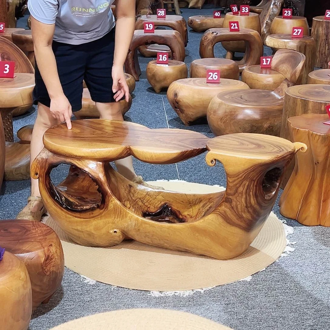 6 号香樟木尺寸：100-40-42-45cm