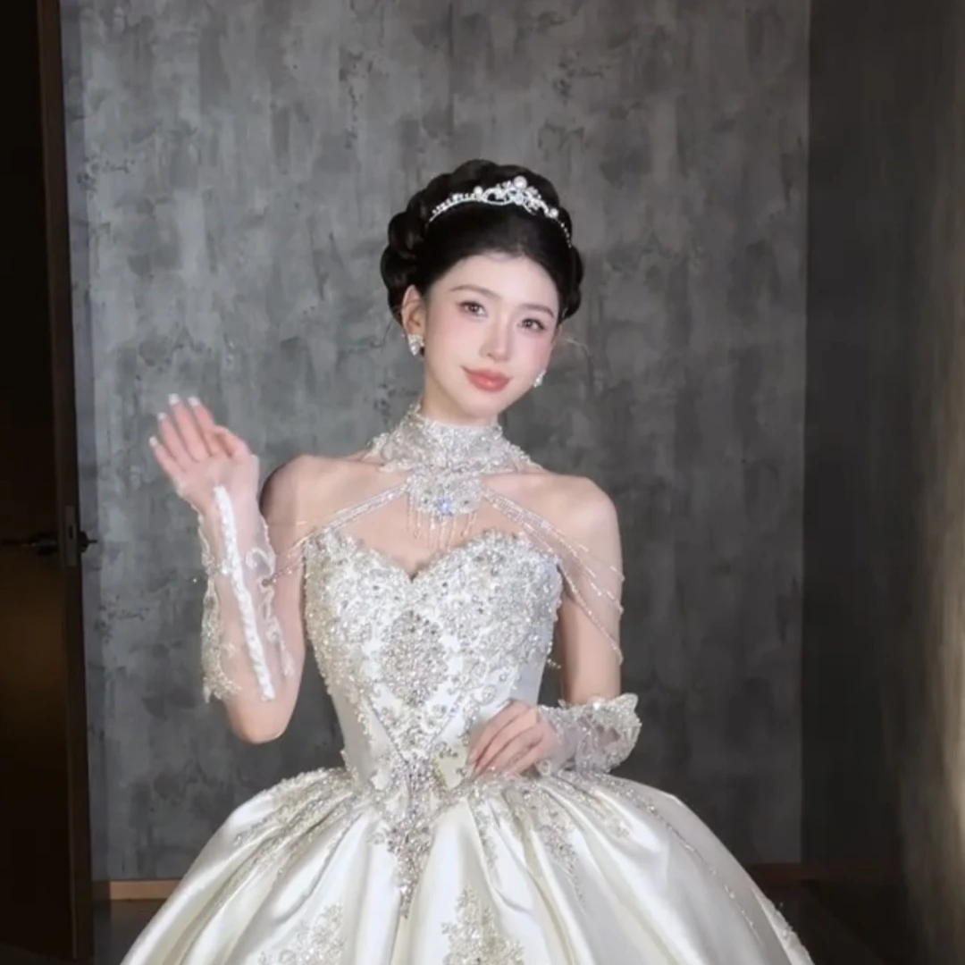 ETE ST1-17833新娘头饰 西式婚礼百搭珍珠皇冠