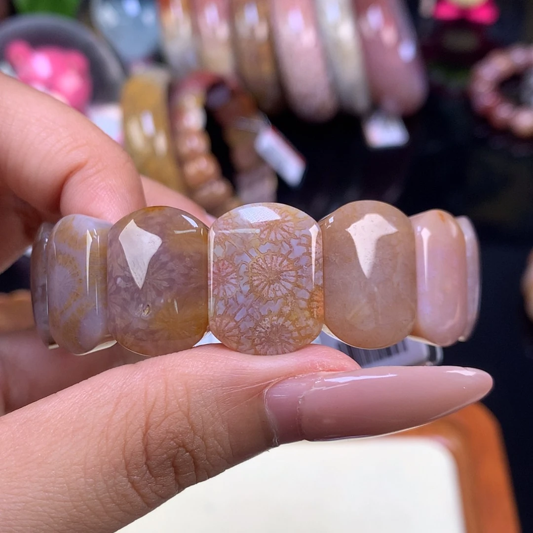 【闪购商品】颈饰未镶嵌硅化珊瑚（珊瑚玉）C****i