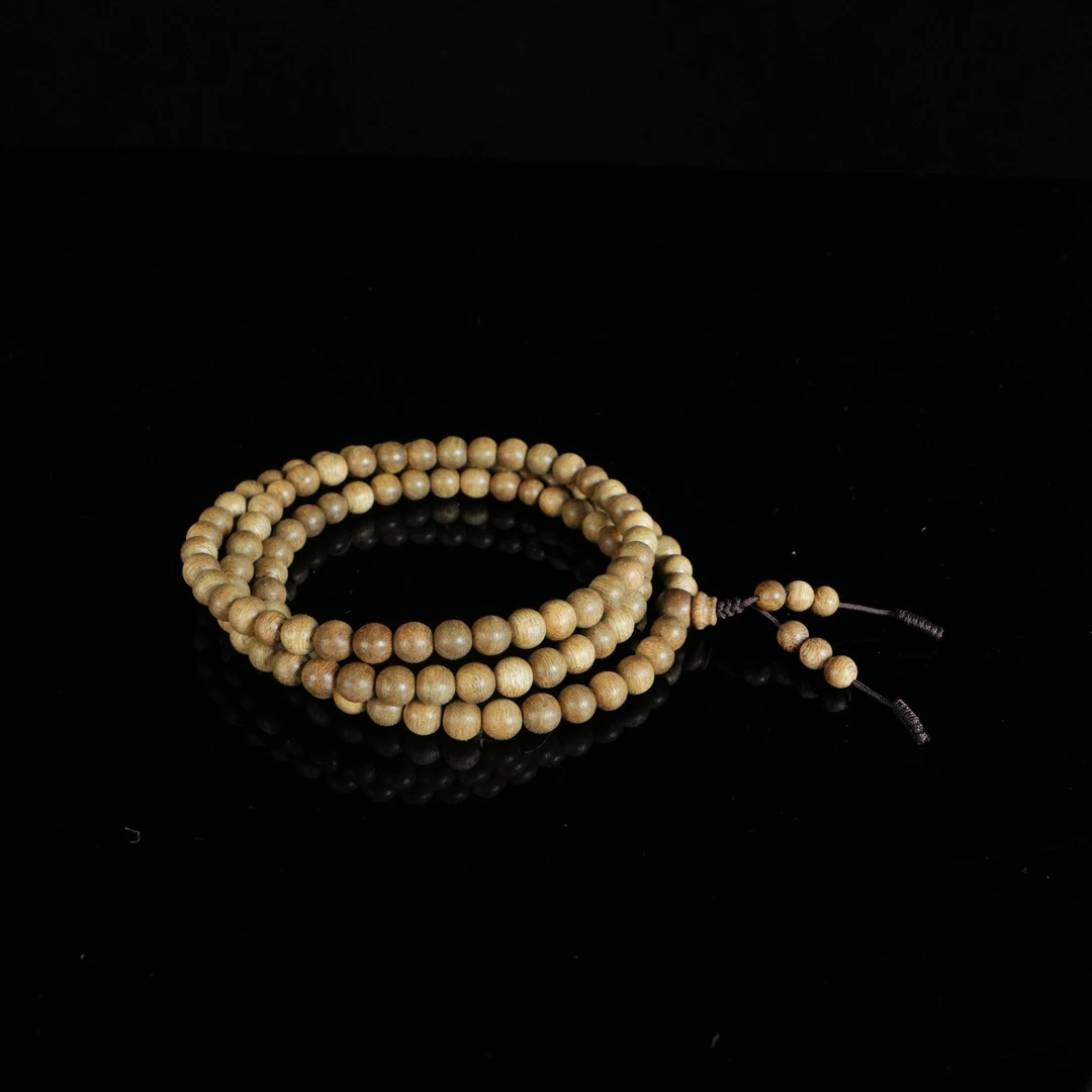 DY-B4168 马泥涝熟结老料沉香念珠 0.67cm 9.6g