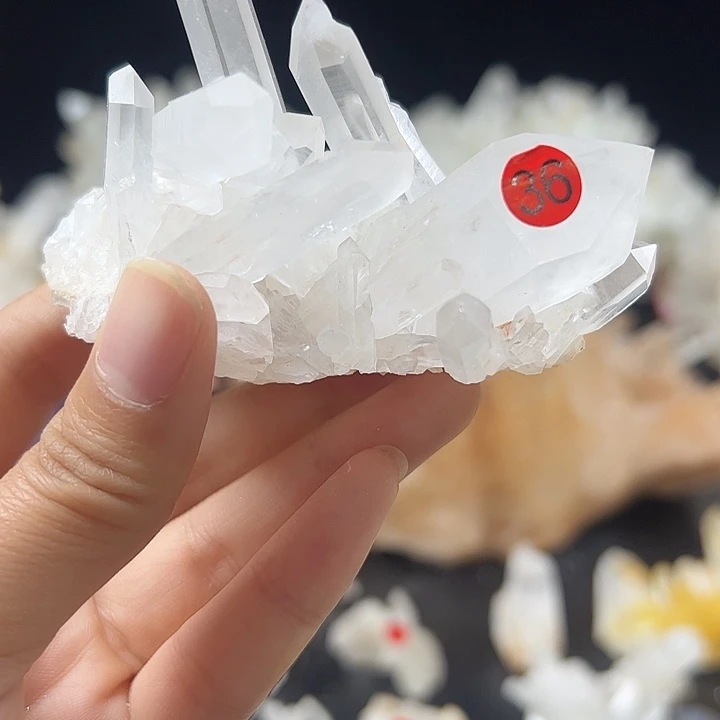 水晶未镶嵌珠宝半成品