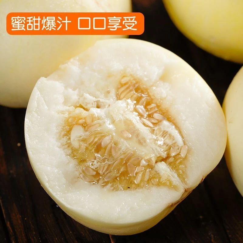 山东小蜜蜂甜瓜蜜罐爆甜网红糖罐薄皮甜瓜蜜宝宝当季水果