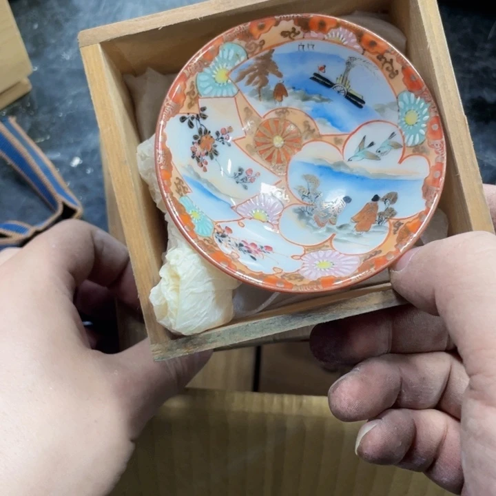 瓷片瓷制作工艺品摆件