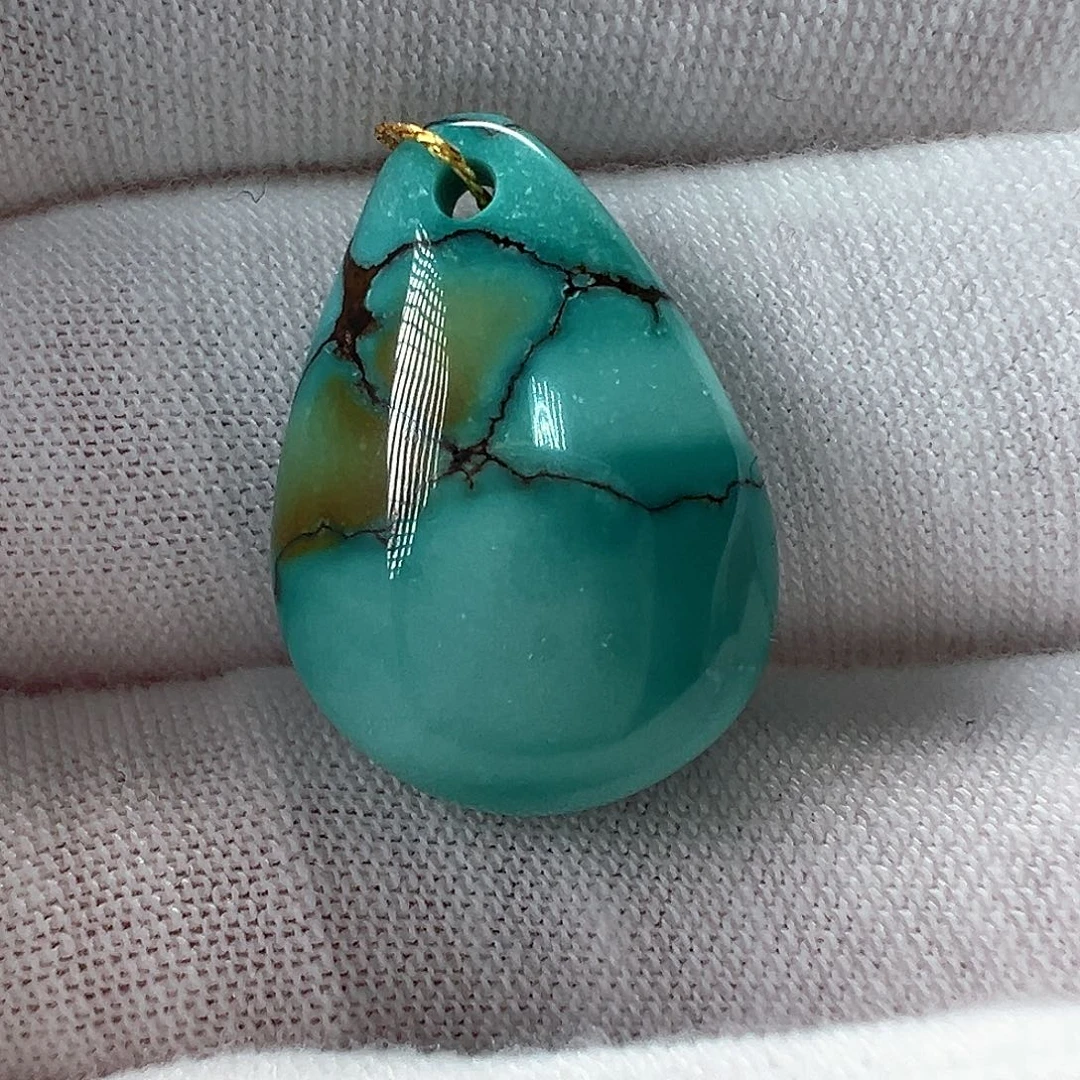 未镶嵌绿松石随形 14.4mm