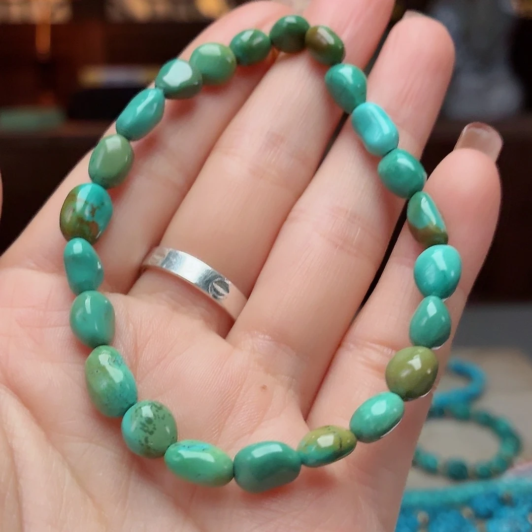 未镶嵌绿松石珠宝奇石