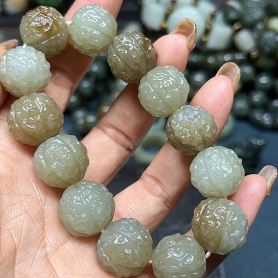 和田玉手串未镶嵌