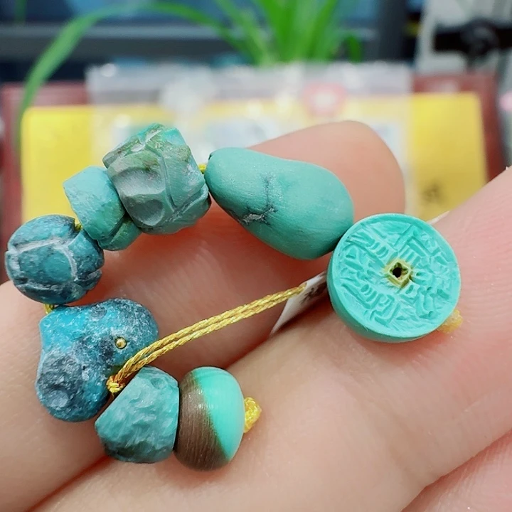 绿松石未镶嵌配饰
