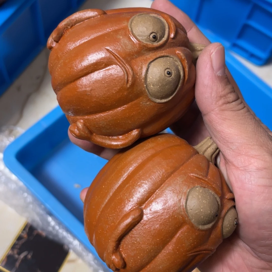 紫砂茶宠紫砂瑕疵