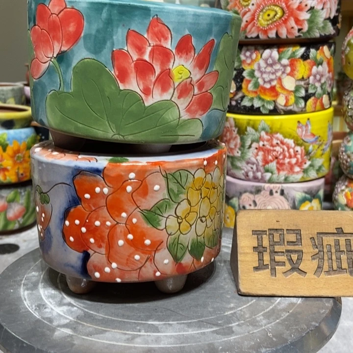 景德镇艺术手绘作品