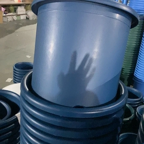 树脂微瑕9号4个无托藏青