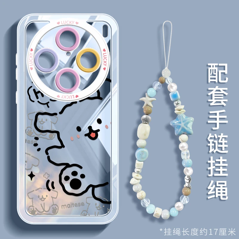 油画熊适用于vivoX200防摔小众x100pro保护壳可爱x90防摔硅胶少女