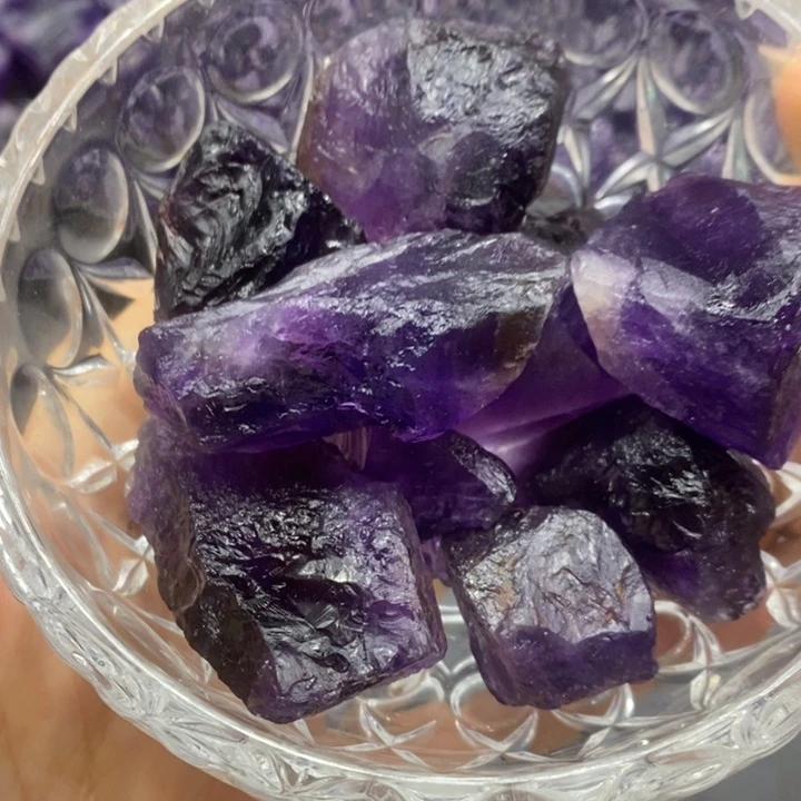 水晶珠宝半成品未镶嵌200g
