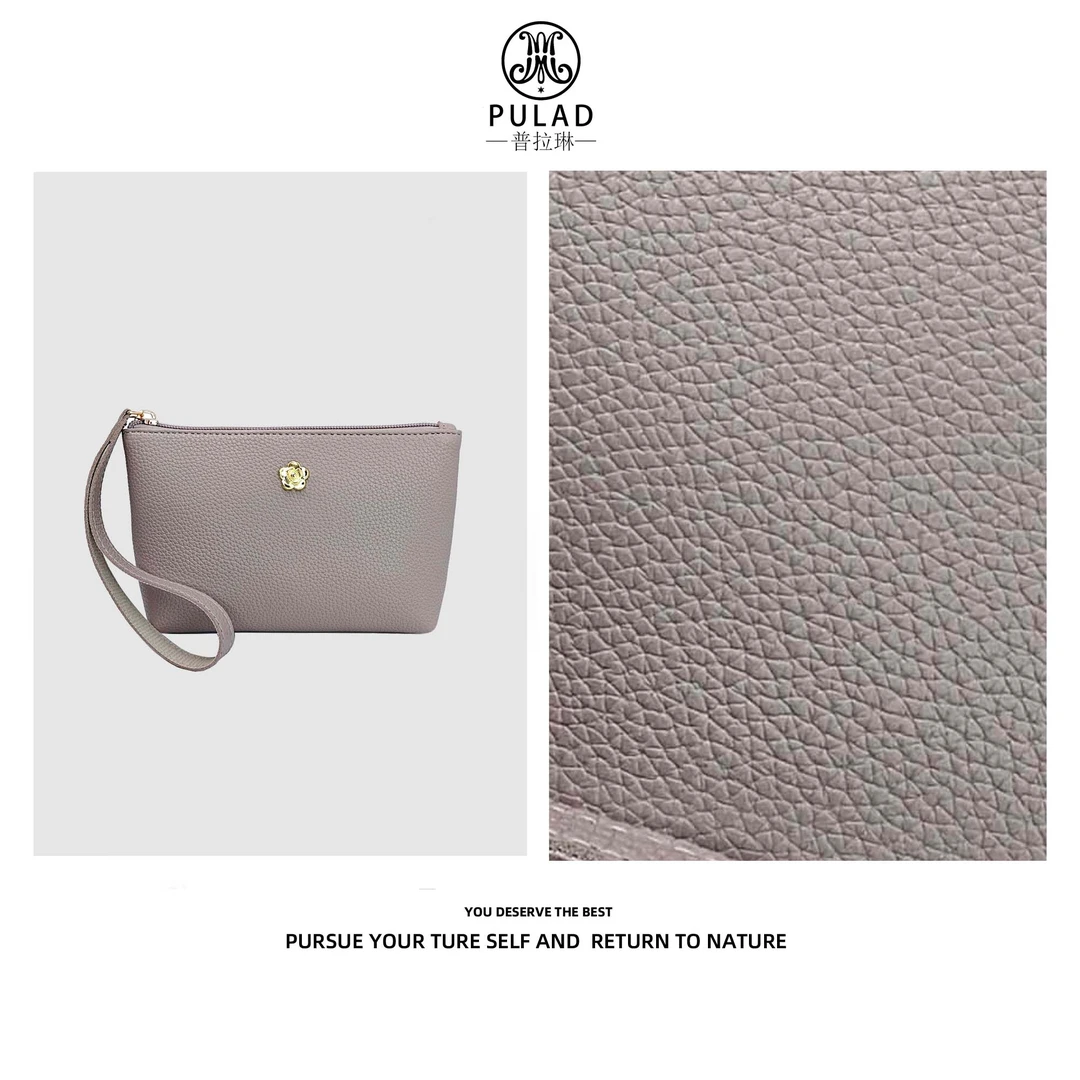 【工厂直销】PULALIN复古信封包简约女士手拿包8050
