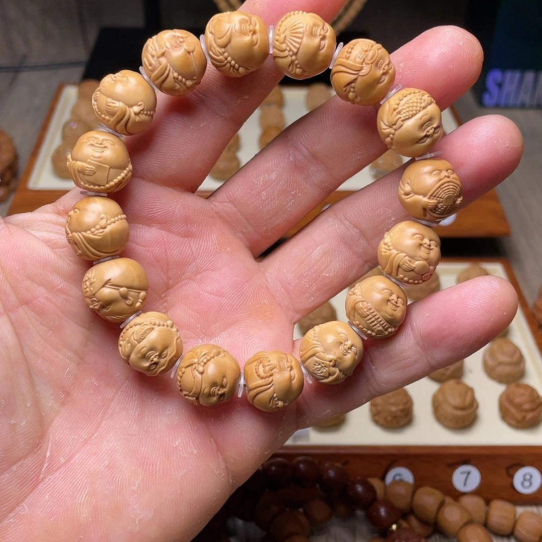 猴头核桃把件15左右猴头核桃财迷手串