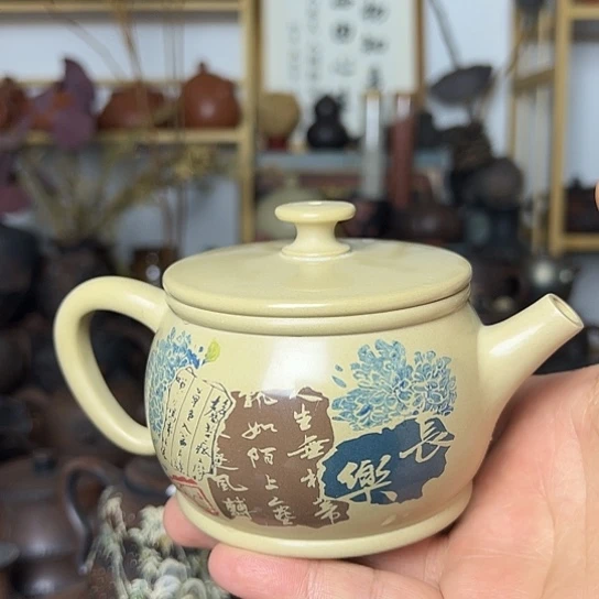 悟***空建水紫陶白泥高亮汉瓦湖特价
