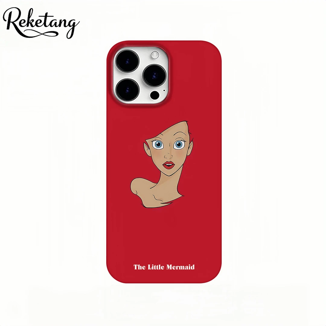 美人鱼适用16promax手机壳苹果15/14 菲林二合一新款11xs爆款