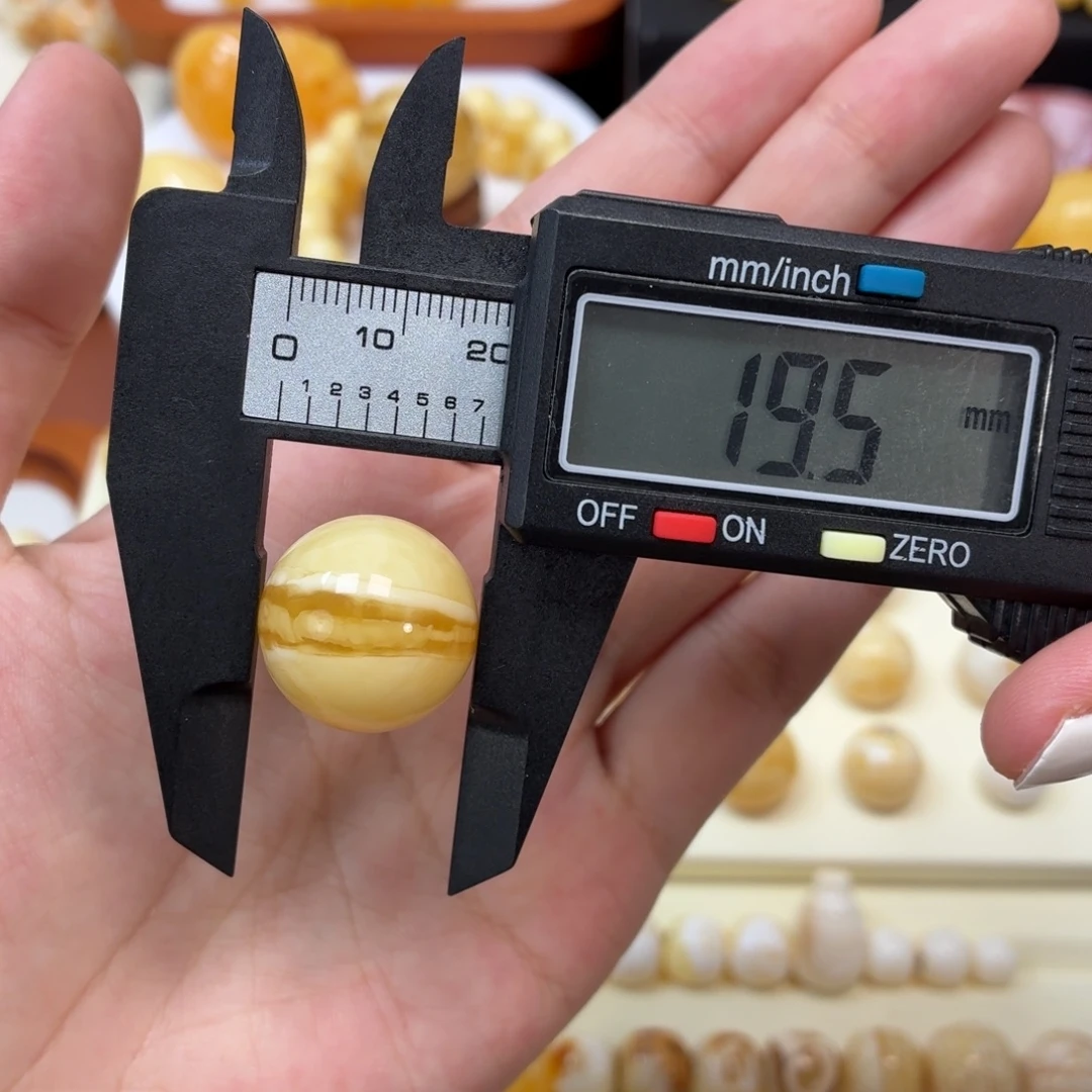 琥珀未镶嵌珠宝奇石俄料浓蜡一线天