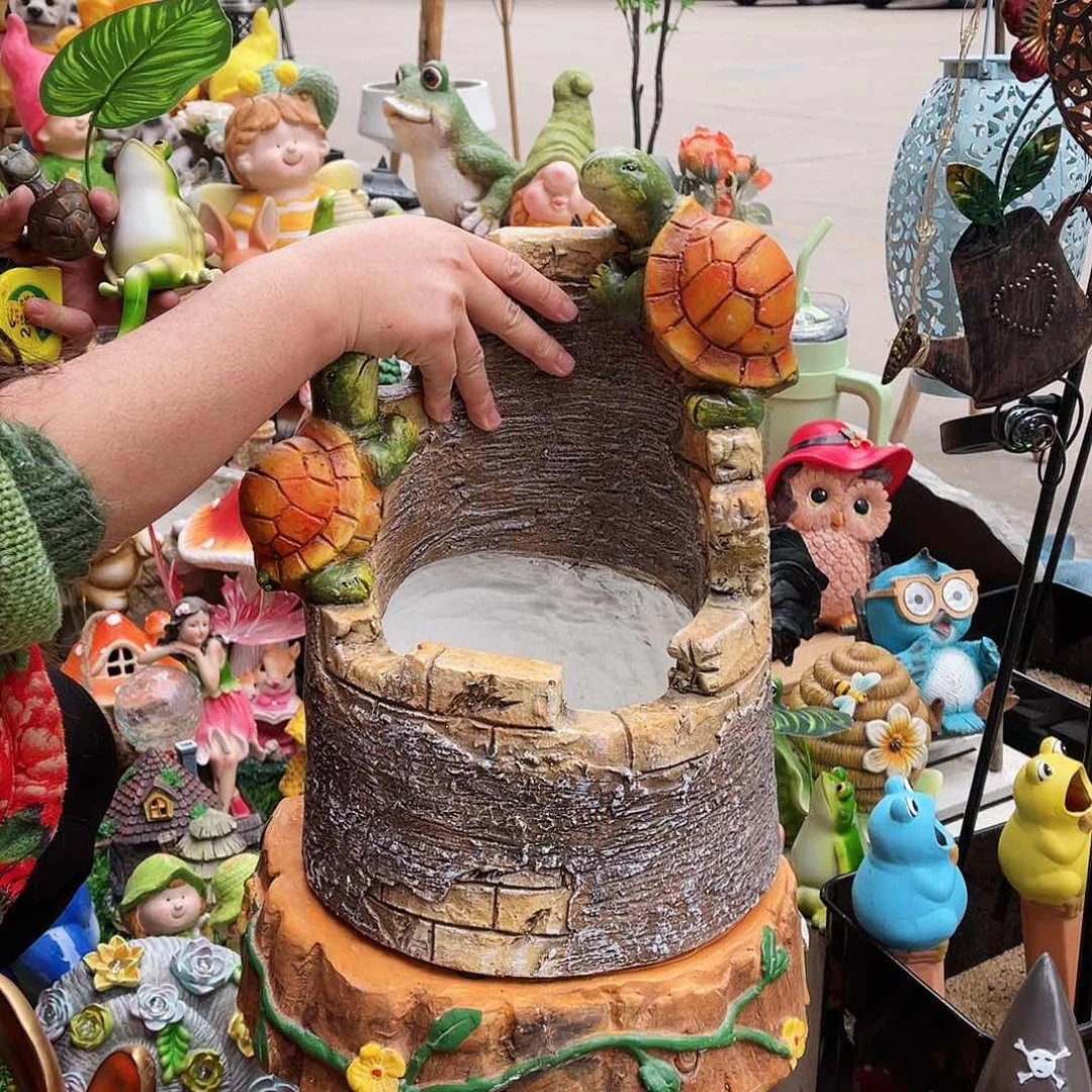 【闪购商品】无铅玻璃花园摆件&000&