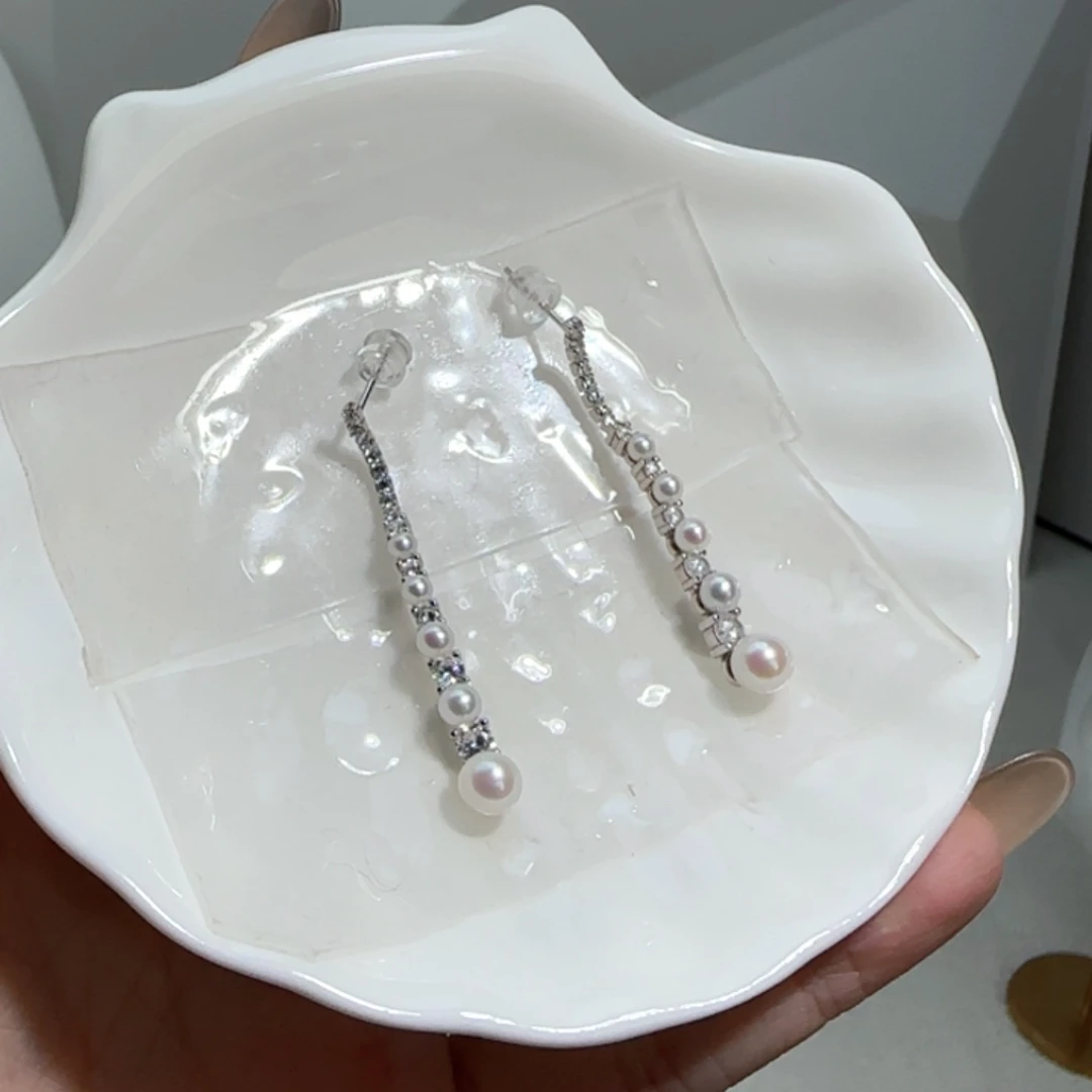 淡水珍珠未镶嵌耳饰