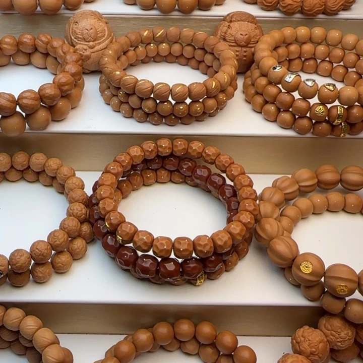 少***点猴头核桃吊坠补发刷子手套单颗